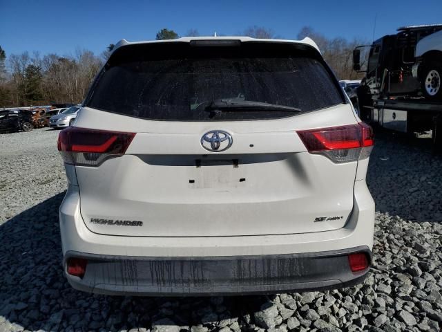 2019 Toyota Highlander SE