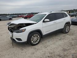 Salvage cars for sale at Houston, TX auction: 2020 Jeep Cherokee Latitude