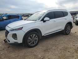 Salvage cars for sale at San Antonio, TX auction: 2019 Hyundai Santa FE SEL