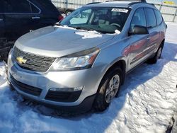 Salvage cars for sale at Cahokia Heights, IL auction: 2017 Chevrolet Traverse LS