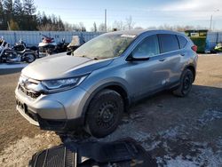 Salvage cars for sale from Copart Ontario Auction, ON: 2017 Honda CR-V LX