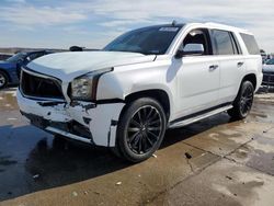 Salvage cars for sale at Grand Prairie, TX auction: 2015 GMC Yukon Denali