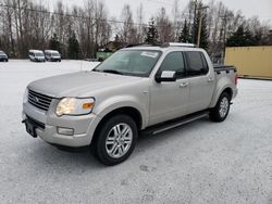 Salvage cars for sale at Anchorage, AK auction: 2008 Ford Explorer Sport Trac Limited