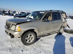 Ford salvage cars for sale: 2002 Ford Explorer XLT