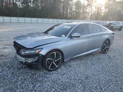 Honda salvage cars for sale: 2018 Honda Accord Sport