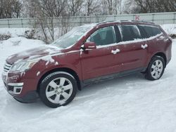 Salvage cars for sale at Davison, MI auction: 2016 Chevrolet Traverse LT