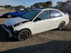 Salvage cars for sale at San Diego, CA auction: 2003 Honda Civic EX