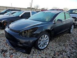 Salvage cars for sale at Grand Prairie, TX auction: 2019 Tesla Model 3