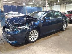 Salvage cars for sale at Woodhaven, MI auction: 2020 Toyota Camry LE