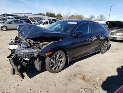 Honda salvage cars for sale: 2017 Honda Civic EX