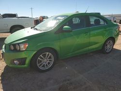 Salvage cars for sale from Copart Andrews, TX: 2014 Chevrolet Sonic LT