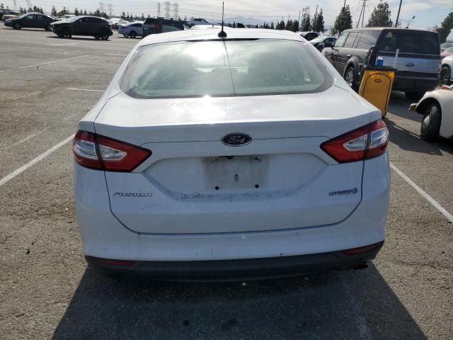 2016 Ford Fusion S Hybrid