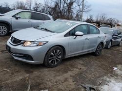 Salvage cars for sale at Baltimore, MD auction: 2014 Honda Civic EX