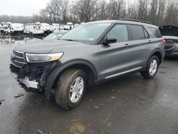 Salvage cars for sale at Glassboro, NJ auction: 2023 Ford Explorer XLT