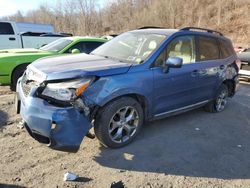 Salvage cars for sale from Copart Marlboro, NY: 2015 Subaru Forester 2.5I Touring