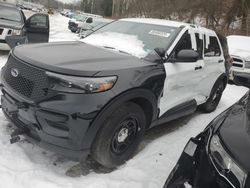 Salvage cars for sale at West Mifflin, PA auction: 2023 Ford Explorer Police Interceptor