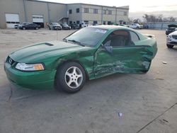 Salvage cars for sale at Wilmer, TX auction: 2002 Ford Mustang