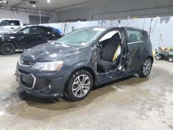 Salvage cars for sale at Candia, NH auction: 2017 Chevrolet Sonic LT