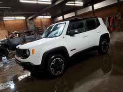 Salvage cars for sale at Ebensburg, PA auction: 2015 Jeep Renegade Trailhawk