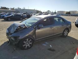 Salvage cars for sale at Martinez, CA auction: 2008 Honda Civic LX