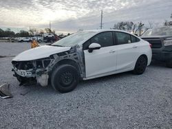 Salvage cars for sale at Riverview, FL auction: 2018 Chevrolet Cruze LS