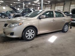 Toyota Corolla Base salvage cars for sale: 2009 Toyota Corolla Base