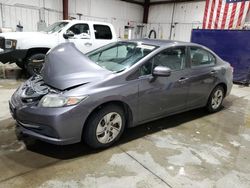 Honda salvage cars for sale: 2015 Honda Civic LX