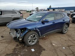 Salvage cars for sale at Woodhaven, MI auction: 2024 Chevrolet Trax 1LT