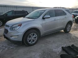 Chevrolet Equinox lt salvage cars for sale: 2016 Chevrolet Equinox LT