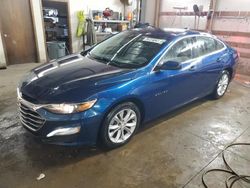 Salvage cars for sale at Pekin, IL auction: 2019 Chevrolet Malibu LT