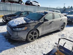 Salvage cars for sale at Dyer, IN auction: 2014 Ford Fusion SE