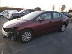 2012 Honda Civic LX en venta en Wilmington, CA