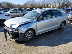 Salvage cars for sale at North Billerica, MA auction: 2013 Volkswagen Jetta Base