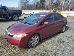 Salvage cars for sale at auction: 2009 Honda Civic LX