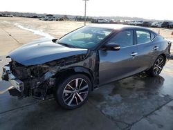 Salvage cars for sale at Grand Prairie, TX auction: 2021 Nissan Maxima SV