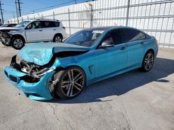 Salvage cars for sale at Sun Valley, CA auction: 2019 BMW 440I Gran Coupe