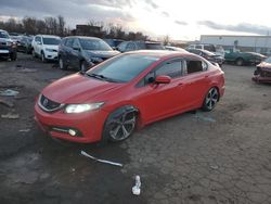 Salvage cars for sale at New Britain, CT auction: 2015 Honda Civic SI