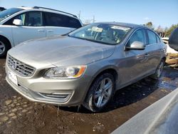 Salvage cars for sale at New Britain, CT auction: 2014 Volvo S60 T5