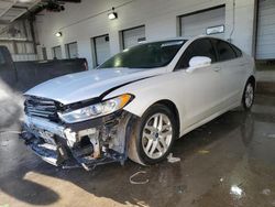 Salvage cars for sale at Chicago Heights, IL auction: 2016 Ford Fusion SE