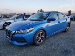 Carros salvage a la venta en subasta: 2021 Nissan Sentra SV