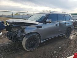 Salvage cars for sale at Houston, TX auction: 2021 Infiniti QX80 Luxe