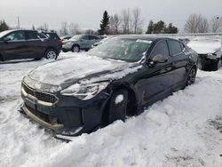 Salvage cars for sale from Copart Ontario Auction, ON: 2018 KIA Stinger GT