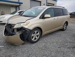 Salvage cars for sale at Earlington, KY auction: 2014 Toyota Sienna LE