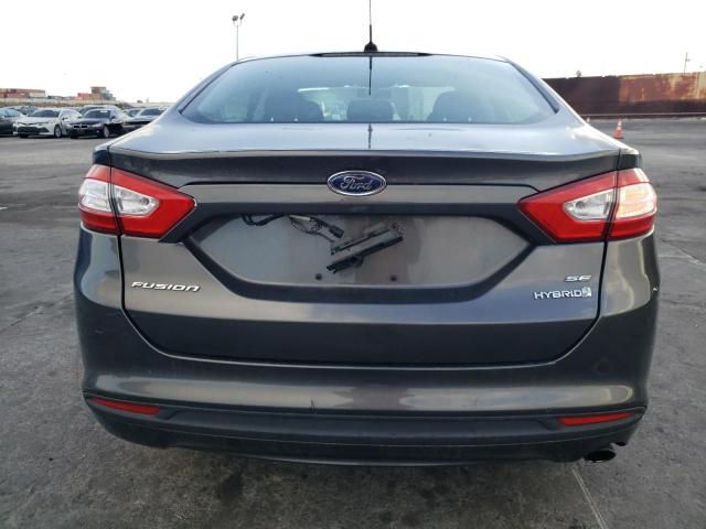 2016 Ford Fusion SE Hybrid