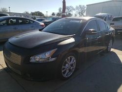 Salvage cars for sale at Sacramento, CA auction: 2012 Nissan Maxima S