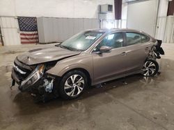 Salvage cars for sale at Avon, MN auction: 2022 Subaru Legacy Premium