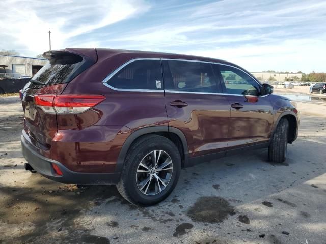 2019 Toyota Highlander LE