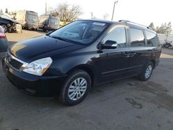 Salvage cars for sale at auction: 2012 KIA Sedona LX