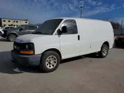 Salvage trucks for sale at Wilmer, TX auction: 2013 Chevrolet Express G1500