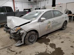 Salvage cars for sale at Center Rutland, VT auction: 2019 Toyota Corolla L